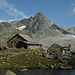 View back to Piz Sarsura Pitschen from the Grialetsch hut.