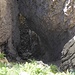 Tunnelhöhle beim Aufstieg zur Höch Nideri