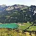 L'Haldensee dalla cima del Krinnenspitze.