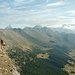 Val d'Ayas dalla cresta per lo Zerbion