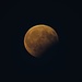 Ein letztes Bild von der partiellen Mondfinsternis - als ich am nächsten Morgen starte .....