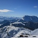 Wilder Kaiser, links die Kitzbüheler Alpen