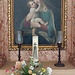 Il bel quadro nella cappella posta poco prima del bivio per Rauth.