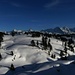 Vue sur l'Oberland depuis le lapiaz des Sieben Hengste
