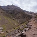 Trail above Chamharouch on our way to the Toubkal Refuges