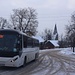 Bei der Busfahrt von der lettischen Hauptstadt nach Madona mussten wir in Pļaviņas etwa zehn Minuten auf einen Anschlussbus warten, Zeit um die Beine zu vertreten.