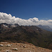 Blick vom Gipfel zu uns unbekannten Bergen in den Livigno Alpen