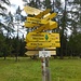 Wegweiser Strassberghaus
