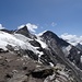 Rückblick auf die überschrittenen Gipfel Bratschenkopf und Klockerin