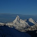 Während des Aufstiegs: Matterhorn...