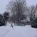 Am nächsten Morgen überraschte mich starker Schneefall, Võru schien geradewegs im Schnee zu versinken!