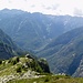 Unten Val Bavona und das Val Calnegia. Wenn du das Bild in Originalgrösse ansiehst erkennst du auch den Wasserfall von Foroglio.