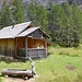 die Travenanzeshütte, etwas mickrig
