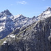 höchste Karwendelgipfel: weit von der 3000er Marke entfernt, die Kaltwasserkar(2733m)- und die Birkkarspitze(2749m)