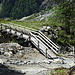 Holzbrücke über Dorbächji