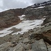 unser morgiger Zustiegsweg - über den Rest des Lagginhorn Gletschers - zum Lagginhorn