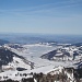 Aussicht zu Sihl- und Zürichsee...eine Annäherung von Winter und Frühling
