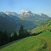 Abstiegsblick zum Alpstein.