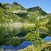 der spiegelglatte Lago d'Alzasca