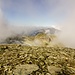 Panorama verso il Passo del Lucomagno, tra nebbia e sole