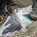 Gletscherrest mit See am Sattel zwischen Hohem und kleinem Riffler