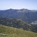 Monte Gradiccioli and Monte Tamaro as seen from the summit of Caval Drossa.