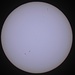 Sonnenflecken am Tag 24.08.2017 / le macchie solari di giorno