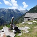 Alpe dell Efra mit Weitblick und Brunnen