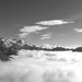 Mare di nubi verso il Monte Rosa dalla Punta Valfredda