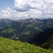 Blick nach Osten in den Bregenzerwald