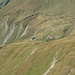 salendo verso il Piz Terri .... zoom sulla Capanna Michela e l'Alpe di Motterascio