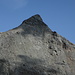 View to Piz d'Err during the ascent.