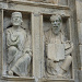 Apostelfiguren am Südportal der Kathedrale in Santiago de Compostela