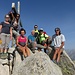 Noi e il Monte Renoso - mt. 2352 - con, da sinistra: Graziella, Paola, Chiara, Giusy, Luca, Francesco ed Ezio