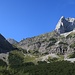 Im Aufstieg zur Lamsenjochhütte.