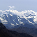 ein Stück der Berninagruppe, mit dem Piz Palü, Piz Zupo und Crast Aguzza, wie praktisch immer mit einer Haube aus Wolken.