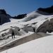 Spalten des Glacier du Géant, diese hier war einfach zu überqueren