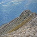 Zoom: Ein Bergsteiger am Vorderen Sajatkopf.