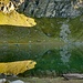 Il Lago di Bringuez, in fondo a destra il colletto
