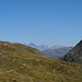 zum ersten Mal ein Blick hinüber zu den Berner Alpen