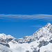 Ober Gabelhorn mit hübschen Wolken