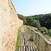 Kadaň, Fußweg an der Klostermauer