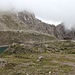 an der Karlsbader Hütte war es bereits zugezogen