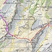 Karte mit Routenverlauf © SwissTopo