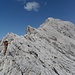 Dann steigt man auf dem Südwestgrat die letzten 200 Höhenmeter auf die Alpspitze hinauf.