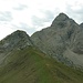 Blick vom ersten Gipfel, dem Wildengundkopf, auf die Nordseite der Trettach