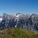 Schaufelspitze links und Bettlerkarspitze (Mitte)