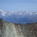 Frana della Grivola e Monte Bianco