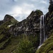 Ein wirklich schöner Wasserfall - oben links das Grätli