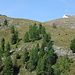 View back to Taminser Calanda after the descent to Taminser Älpli.